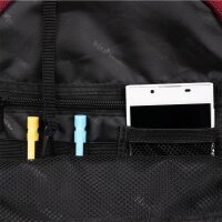 Schulrucksack MILO burgundy